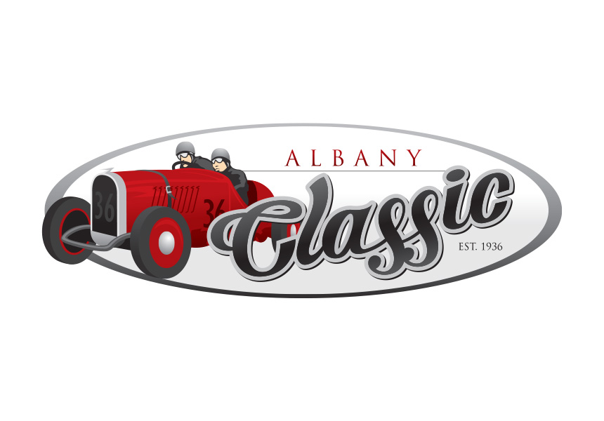 Albany Classic, logo for classic racing organisation in Albany.