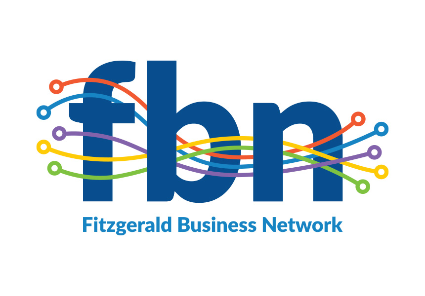 Fitzgerald Business Network, logo design for network hub around Fitzgerald, WA.